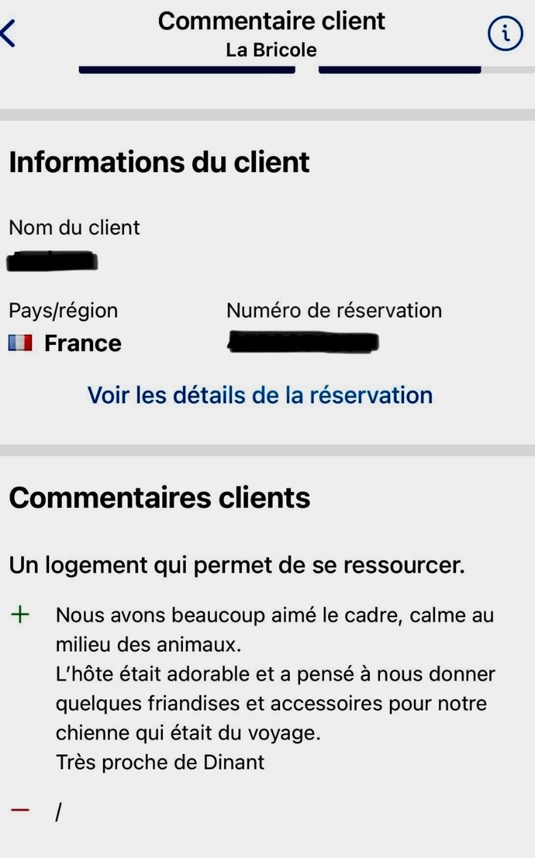 Séjour à la campagne La Bricole *